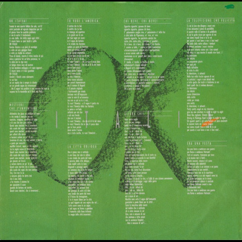 Edoardo Bennato - Ok Italia (1987) [1LP]