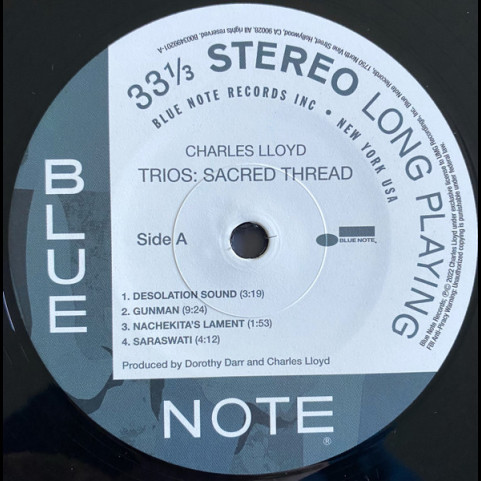 Charles Lloyd - Trios: Sacred Thread (2022) [1LP]