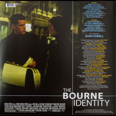 John Powell - The Bourne Identity (Original Motion Picture Soundtrack) (2022) [1LP]