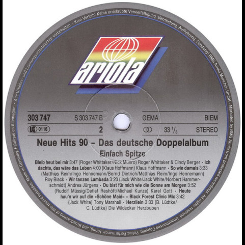 Various - Neue Hits 90 - Das Deutsche Doppelalbum (1990) [2LP]