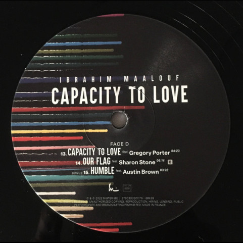 Ibrahim Maalouf - Capacity To Love (2022) [2LP]