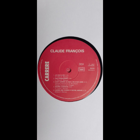 Claude François - Double Album (1987) [2LP]