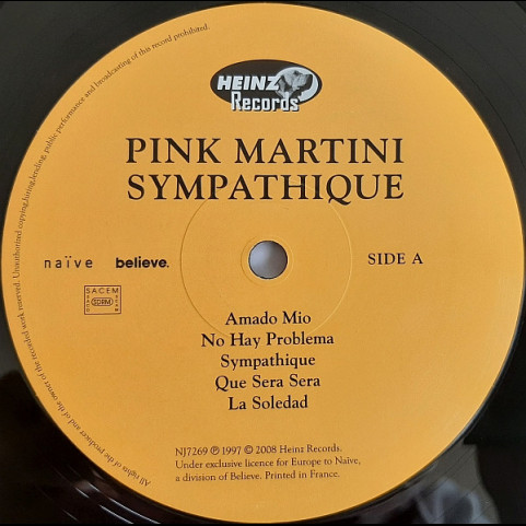 Pink Martini - Sympathique (2020) [1LP]