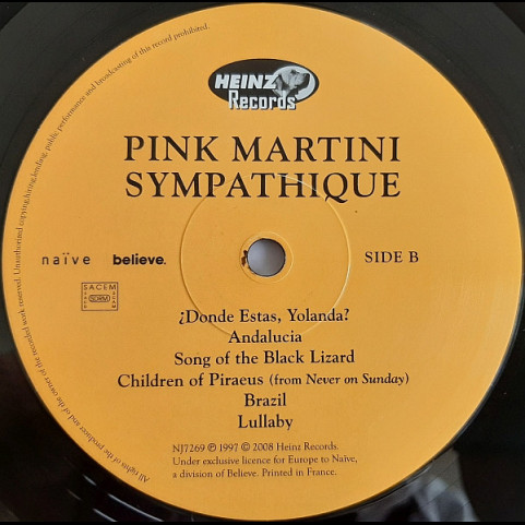 Pink Martini - Sympathique (2020) [1LP]