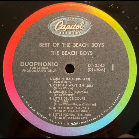 Beach Boys, The - Best Of The Beach Boys (1966) [1LP]