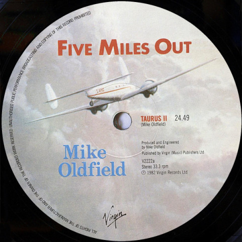 Mike Oldfield - Five Miles Out (1982) [1LP]