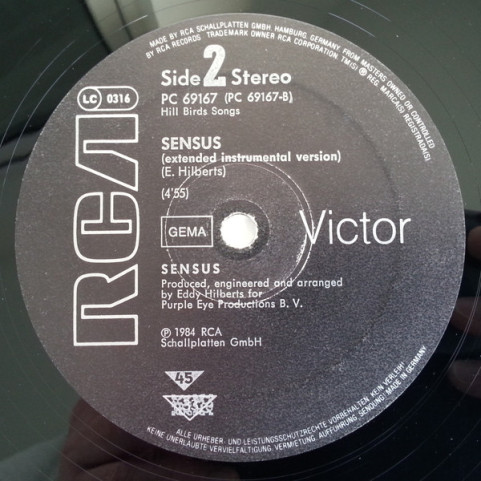 Sensus - Sensus (1984) [12"]