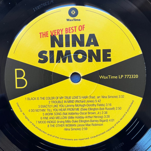 Nina Simone - The Very Best Of Nina Simone (2023) [1LP]