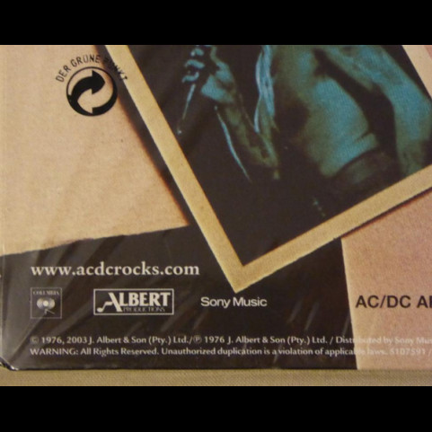 AC/DC - High Voltage (2009) [1LP] 180g