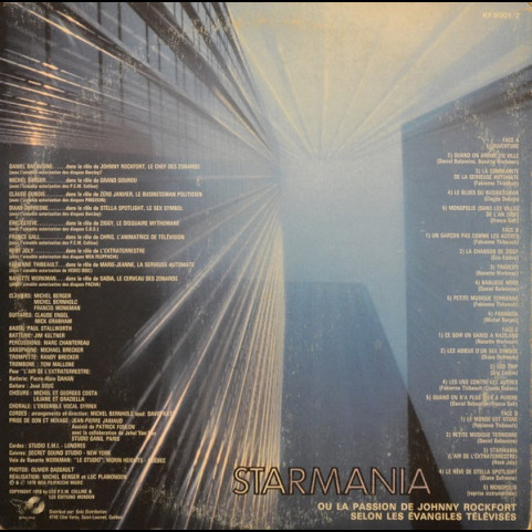 Michel Berger / Luc Plamondon - Starmania (1978) [2LP]