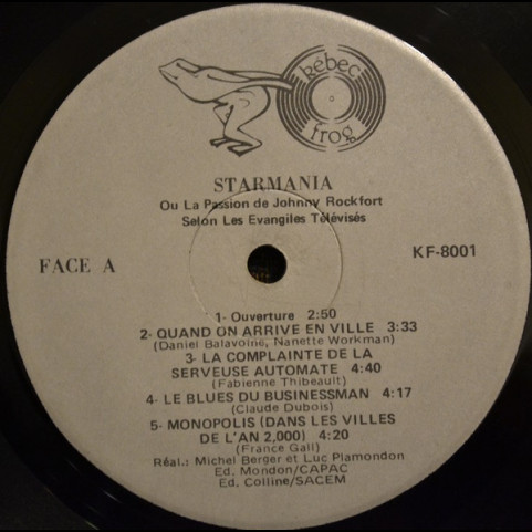 Michel Berger / Luc Plamondon - Starmania (1978) [2LP]