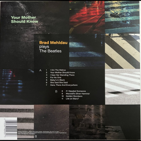 Brad Mehldau - Your Mother Should Know: Brad Mehldau Plays The Beatles (2023) [1LP]