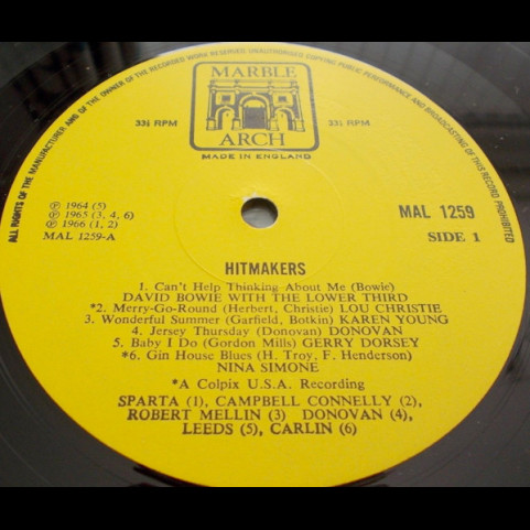 Various - Hitmakers (1970) [1LP]