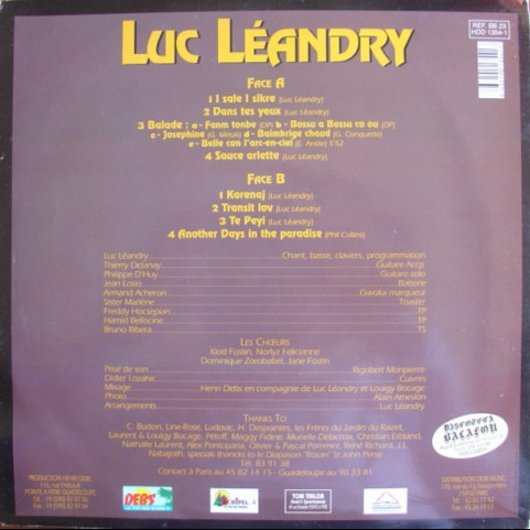 Luc Léandry - Luc Léandry (1993) [1LP]