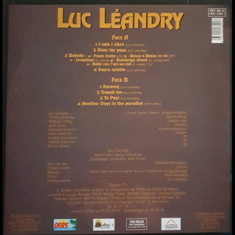 Luc Léandry - Luc Léandry (1993) [1LP]