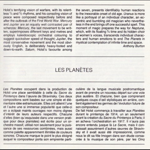 Gustav Holst - Berliner Philharmoniker, Herbert von Karajan - The Planets (1983) [1CD]
