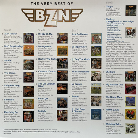 BZN - The Very Best Of BZN (2023) [2LP]