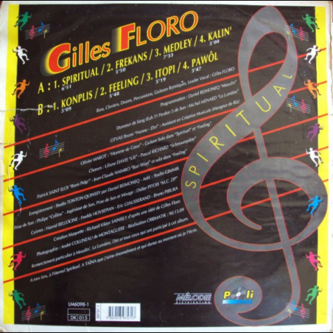 Gilles Floro - Spiritual (1992) [1LP]