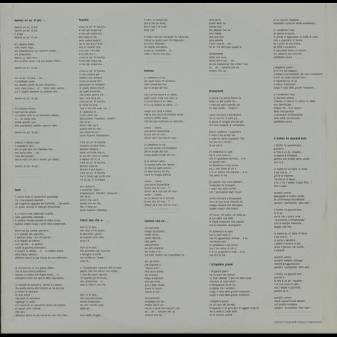 Sergio Caputo - Lontano Che Vai (1989) [1LP]