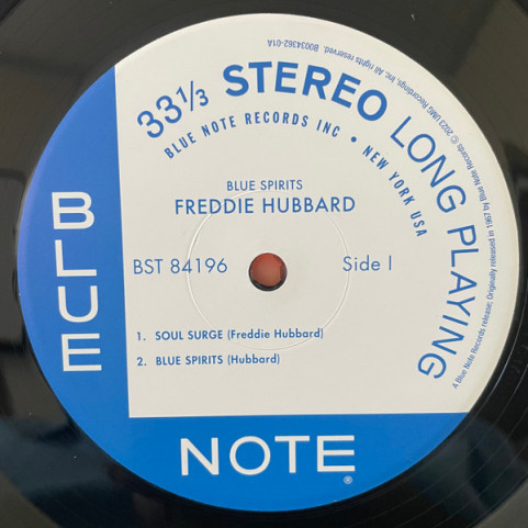 Freddie Hubbard - Blue Spirits (2023) [1LP] 180g