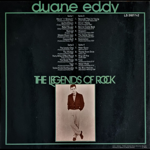 Duane Eddy - The Legends Of Rock (1973) [2LP]