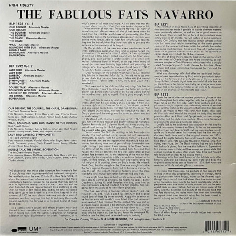Fats Navarro - The Fabulous Fats Navarro Volume 1 (2023) [1LP] 180g
