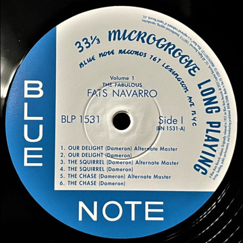 Fats Navarro - The Fabulous Fats Navarro Volume 1 (2023) [1LP] 180g