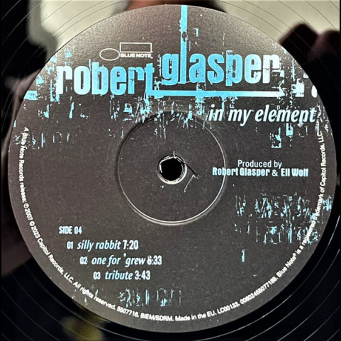 Robert Glasper - In My Element (2023) [2LP] 180g