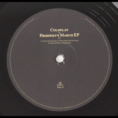 Coldplay - Prospekt's March EP (2023) [12"]