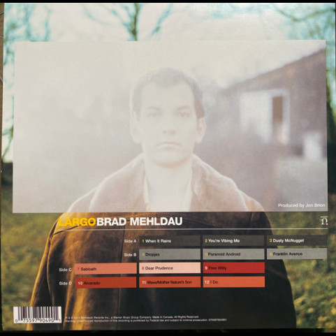 Brad Mehldau - Largo (2023) [2LP]