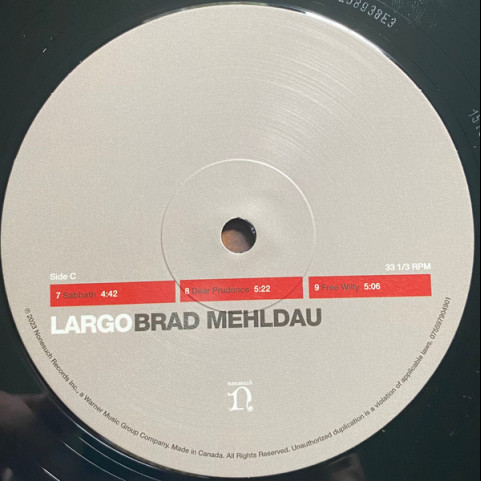 Brad Mehldau - Largo (2023) [2LP]
