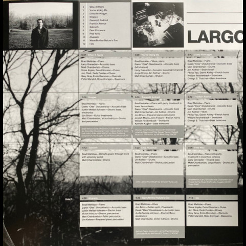 Brad Mehldau - Largo (2023) [2LP]