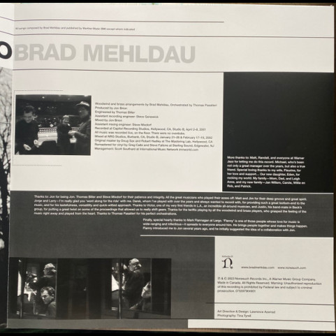Brad Mehldau - Largo (2023) [2LP]