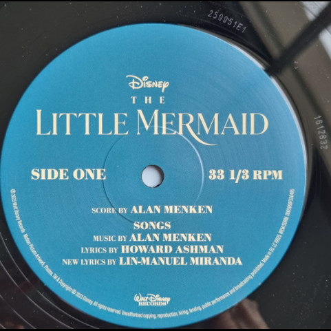 Alan Menken, Lin-Manuel Miranda, Howard Ashman - The Little Mermaid (2023) [1LP]