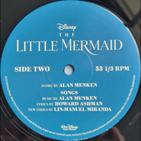 Alan Menken, Lin-Manuel Miranda, Howard Ashman - The Little Mermaid (2023) [1LP]