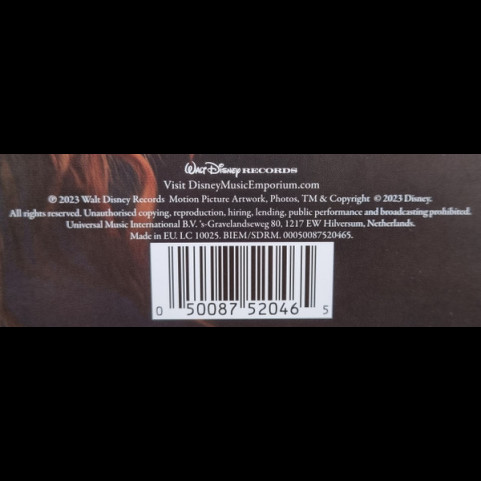 Alan Menken, Lin-Manuel Miranda, Howard Ashman - The Little Mermaid (2023) [1LP]