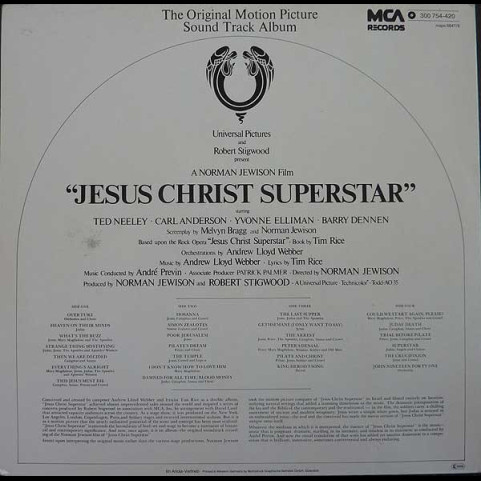 Various - Jesus Christ Superstar (The Original Motion Picture Sound Track Album)  [2LP]
