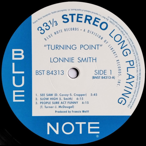 Lonnie Smith - Turning Point (2023) [1LP] 180g