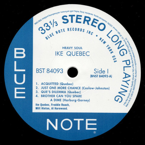 Ike Quebec - Heavy Soul (2023) [1LP] 180g