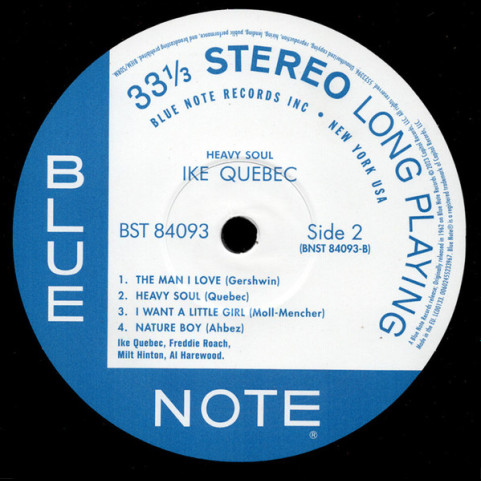 Ike Quebec - Heavy Soul (2023) [1LP] 180g