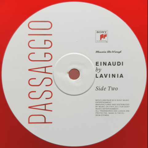 Ludovico Einaudi By Lavinia Meijer - Passaggio (2023) [1LP] 180g