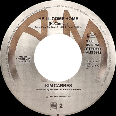 Kim Carnes - It's Not The Spotlight (1981) [7"]