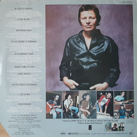 Delbert McClinton - Plain' From The Heart (1981) [1LP]