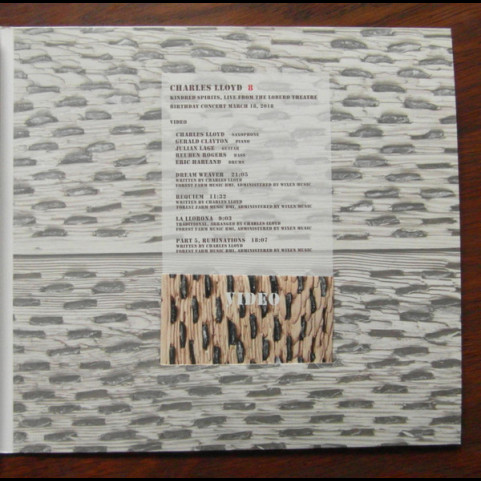 Charles Lloyd - 8: Kindred Spirits Live From The Lobero Theater (2020) [2LP]