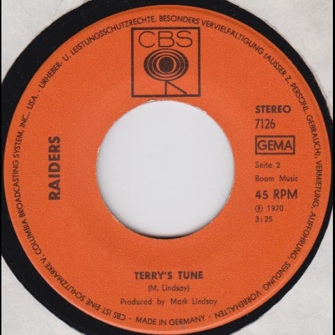Raiders (2) - Indian Reservation (The Lament Of The Cherokee Reservation Indian) (1971) [7"]