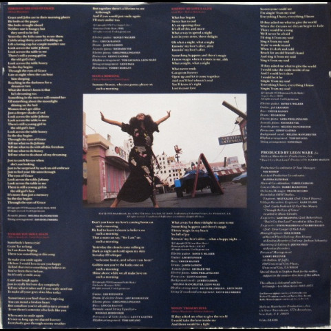 Melissa Manchester - Don't Cry Out Loud (1978) [1LP]