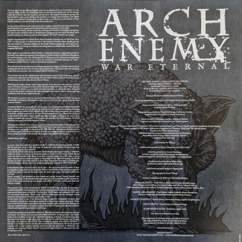 Arch Enemy - War Eternal (2023) [1LP] 180g