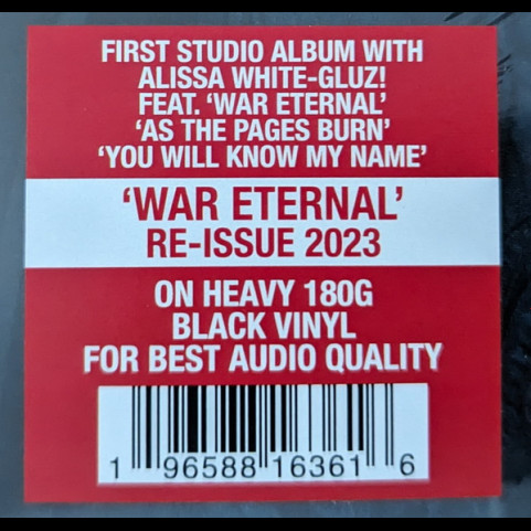 Arch Enemy - War Eternal (2023) [1LP] 180g