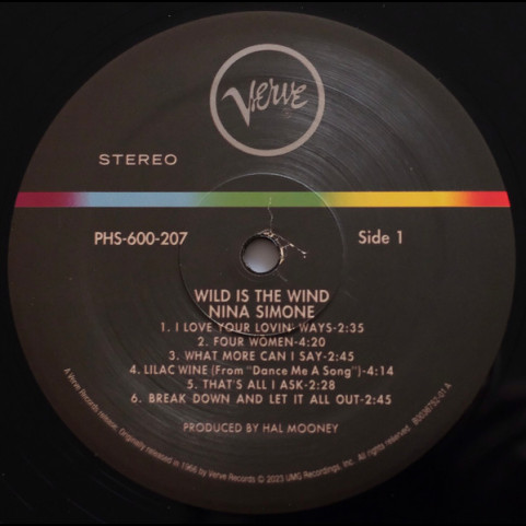 Nina Simone - Wild Is The Wind (2023) [1LP] 180g