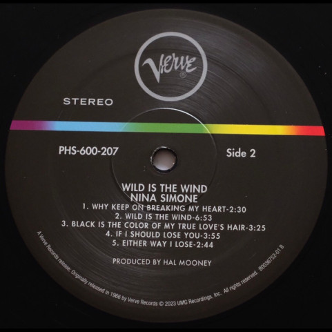 Nina Simone - Wild Is The Wind (2023) [1LP] 180g